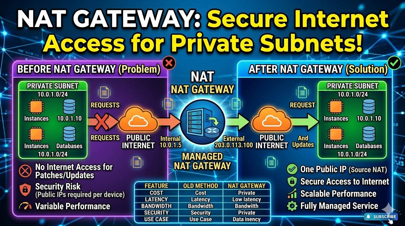 What is NAT Gateway in AWS? How It Works, Use Cases & Best Practices