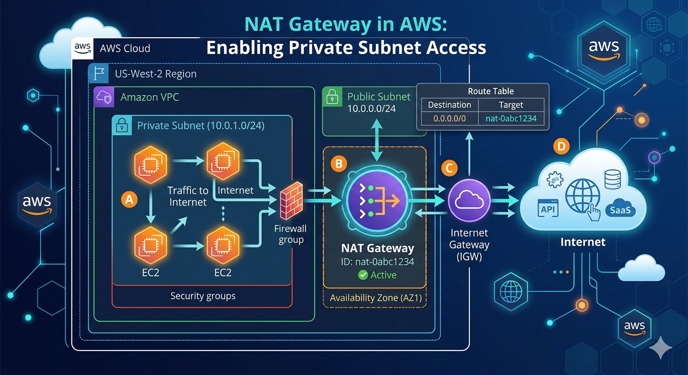 What is NAT Gateway in AWS? How It Works, Use Cases & Best Practices